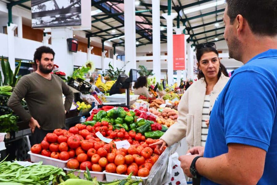 Lisbon: Setúbal Market and Wine tour with Cooking class - Cooking Caldeirada de Peixe beside the sea