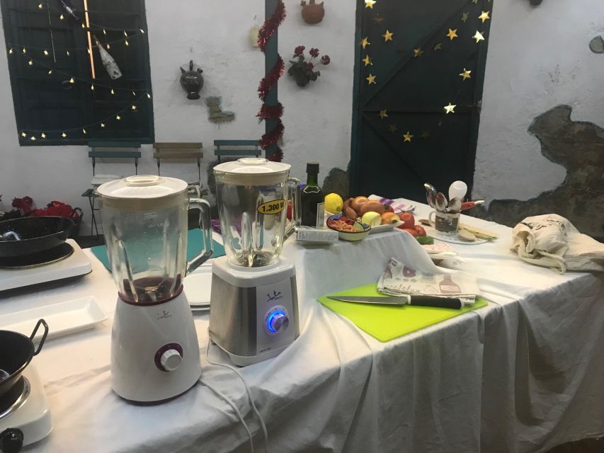 Local cooking class in Cordoba. Hands on: Salmorejo - The value of an $11 cooking class