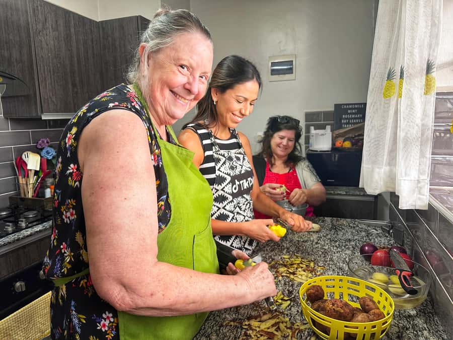 Local Market Tour and Traditional Meal Cooking Class - Clothing, stairs, and other practical details