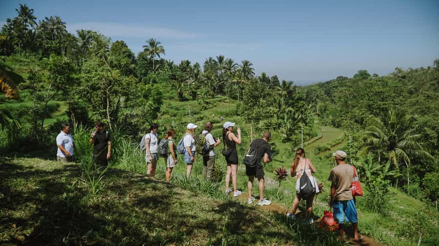 Lombok: Tetebatu Walk, Waterfall, Monkey Forest & Cooking - Durian Indah Waterfall and the cool-water break
