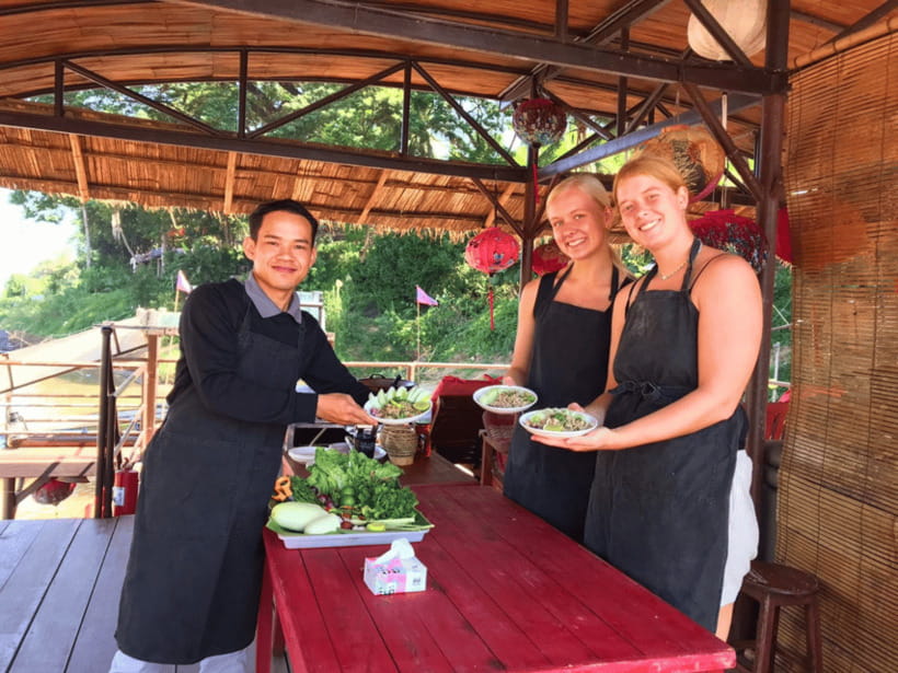 Luang Prabang: Mekong River Cooking Class with Hotel Pickup - Key points at a glance