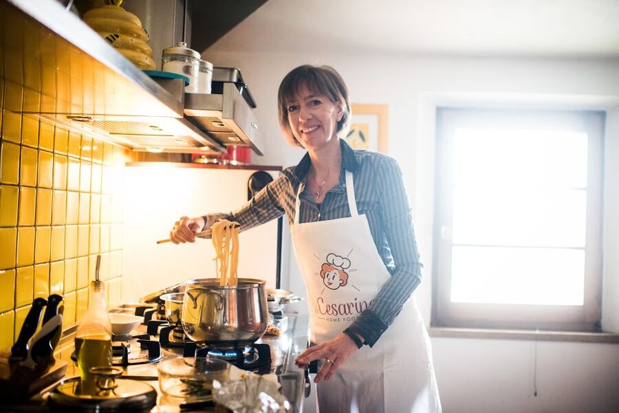 Lucca: Cooking Class at a Local's Home - From family recipes to the dining table