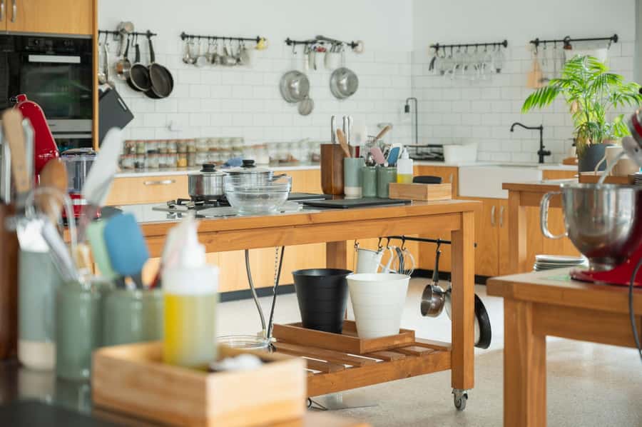 Maggie Beer's Farm Hands-on Cooking School and Lunch - Putting on the apron and cooking one course