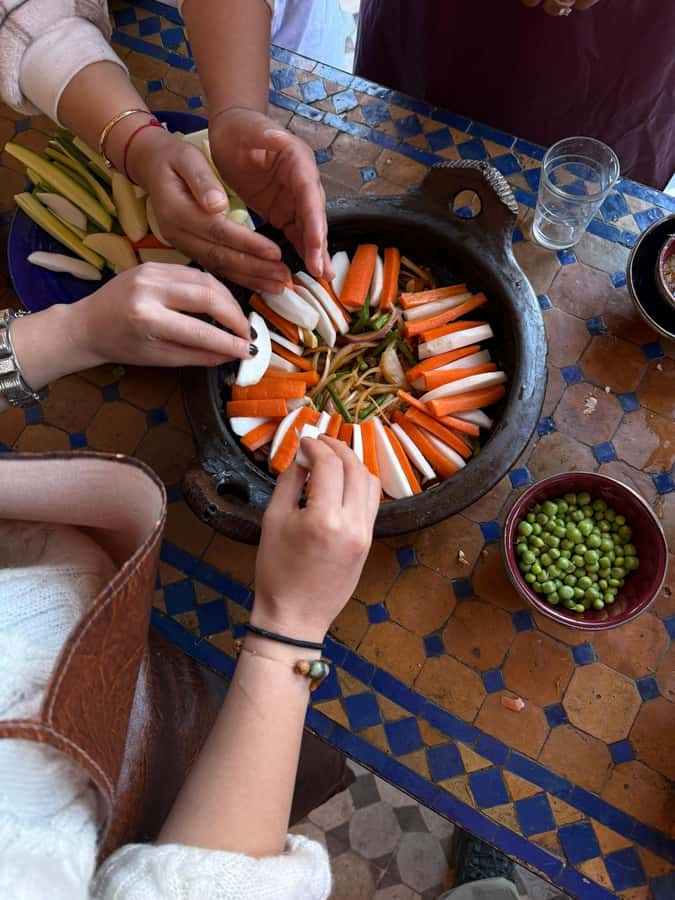 Marrakech: Moroccan Cooking Class with a Local Family - Tea, introductions, and a look at Moroccan home life