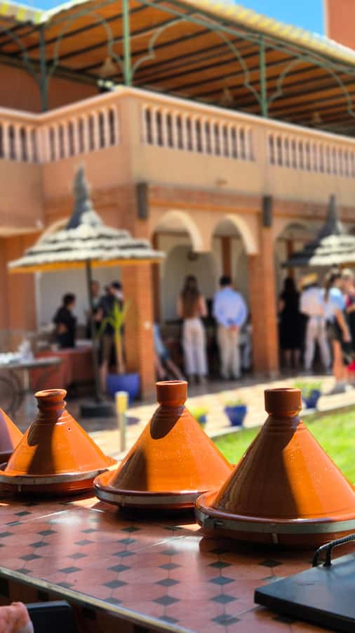 Marrakech: Moroccan Cooking Class with Amazing Local Chef! - Sitting down to eat what you made