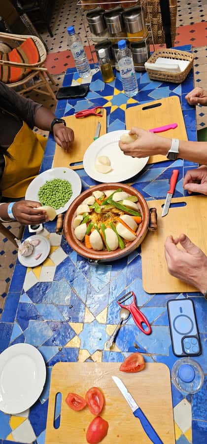 Marrakech: Moroccan Cooking Class with Local Chef - Starting at Café de France in Jemaa el Fna