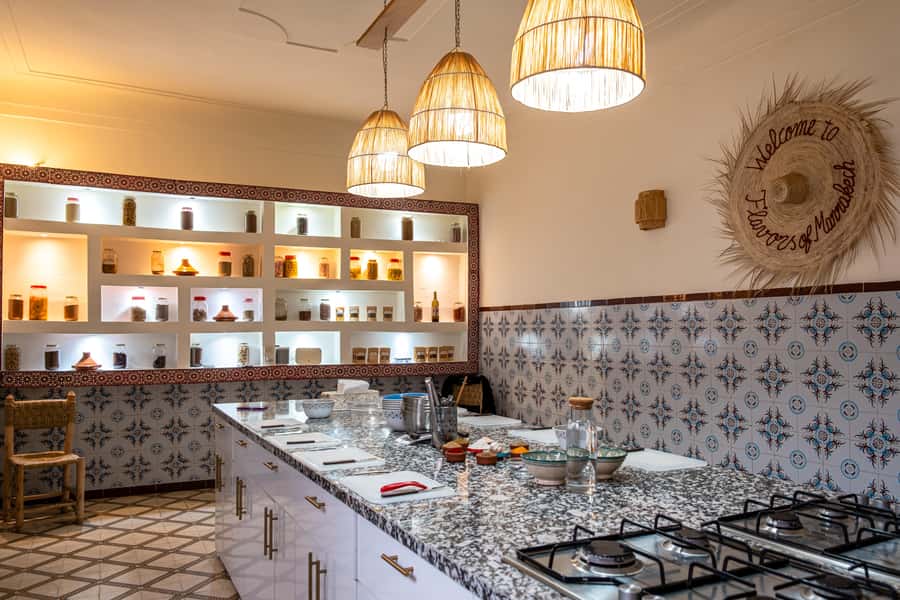 Marrakech: Moroccan Cooking Class with Market Visit and Meal - From chopped vegetables to bubbling tajines