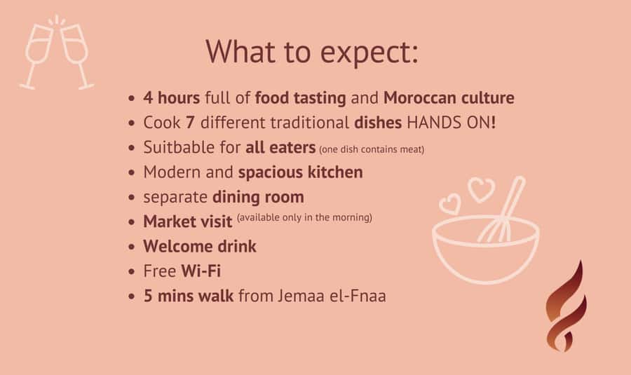 Marrakech: Moroccan Cooking Class with Market Visit and Meal - What you take home besides a full stomach