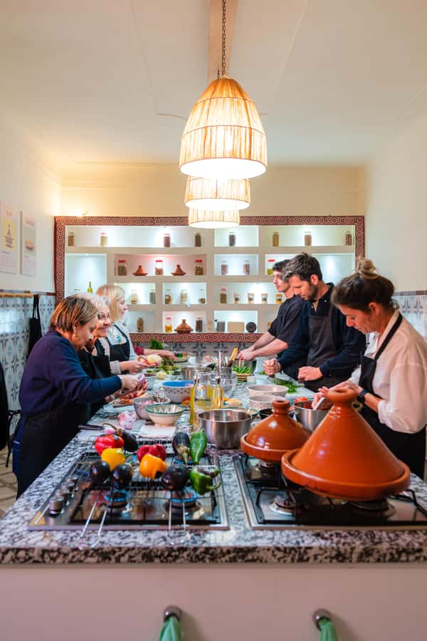 Marrakech: Moroccan Cooking Class with Market Visit and Meal - The morning souk visit and what you actually learn