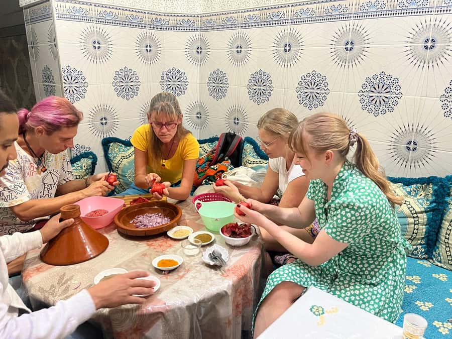 Marrakech: Moroccan Cuisine Cooking Class in Local Home - Abdo makes the class social, not stiff