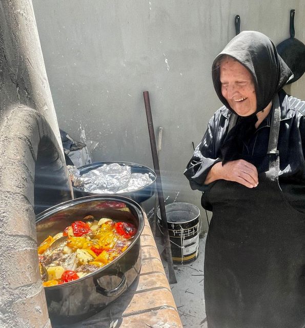 Melanes: Naxos Perivoli Farm & Cooking Class with Wood Fire - Meeting the animals and gathering fresh eggs