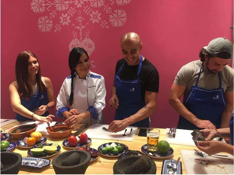 Mexico City: Street Taco Cooking Class & Market Tour - Back to the studio for three taco styles