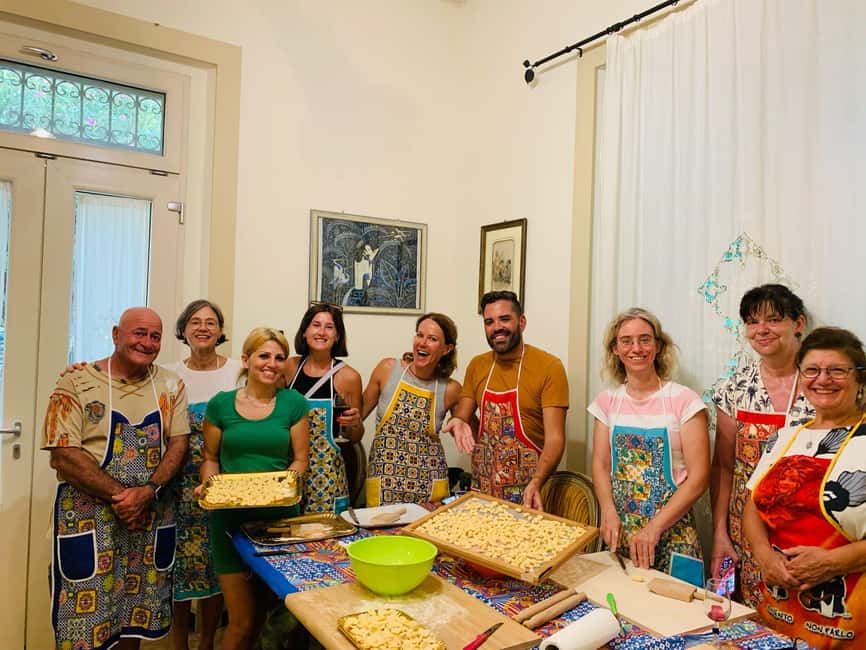 Milazzo: Sicilian Pasta Making Class with Dinner - Meeting at Via Grotta Polifemo in Milazzo