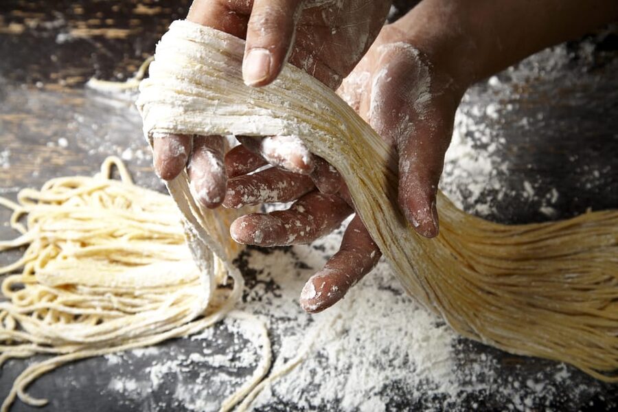 Modena: Home Cooking Class Tagliatelle and Ragu and Tiramisu - A home kitchen instead of a cooking school