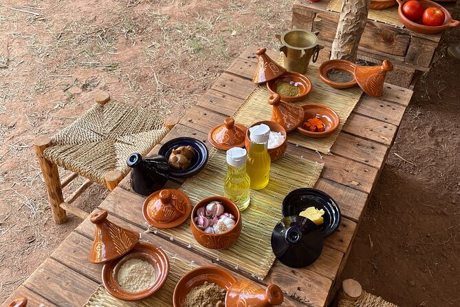 Moroccan Cooking Class and Eco-Farm Visit - Full day - Lunch around a Moroccan family table