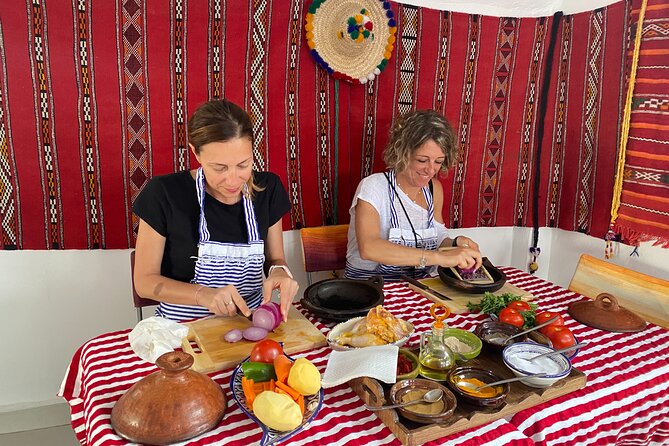 Moroccan Cooking Class with a Local Family & Market Visit - The 30-minute market visit comes first