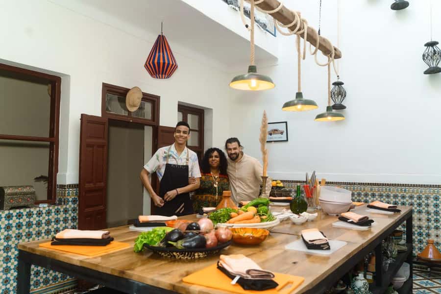 Moroccan Food Cooking Class with a Local Chef in Marrakech - The market stop and what you may actually see
