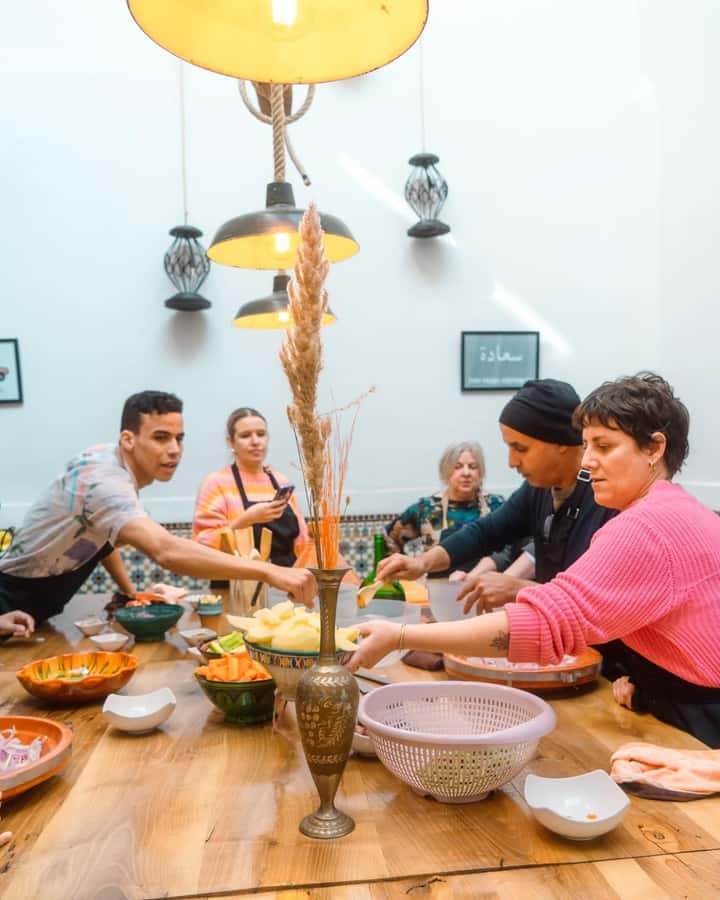 Moroccan Food Cooking Class with a Local Chef in Marrakech - The meal at the end is part of the lesson