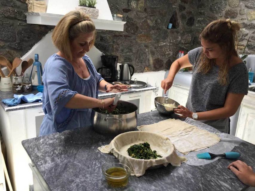 Mykonos: Cooking Class with Food and Wine - How much value do you get for $176?