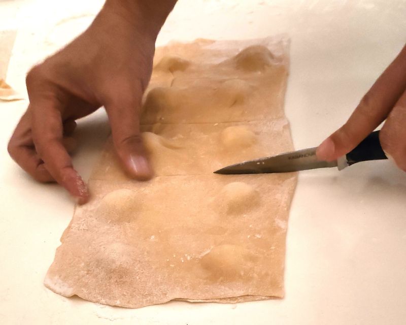 Naples: Pasta Making Class with Starter and Drink - Sitting down to eat your own lunch or dinner
