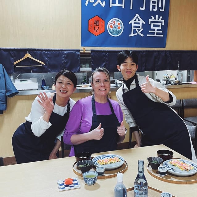Narita Offering 3hour Japanese cooking experience. - How to fit the class into a Narita visit