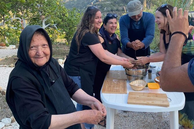 Naxos Perivoli Farm Experience & Wood-fire Cooking Class - Olive trees, fresh oil, and the Naxian potato