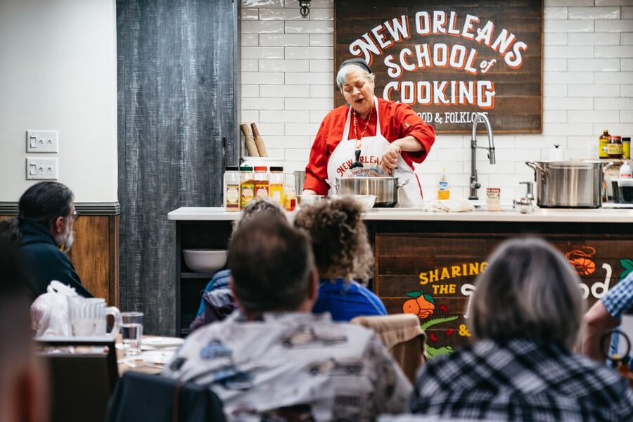 New Orleans: Cajun and Creole Cooking Class - Inside the old molasses warehouse