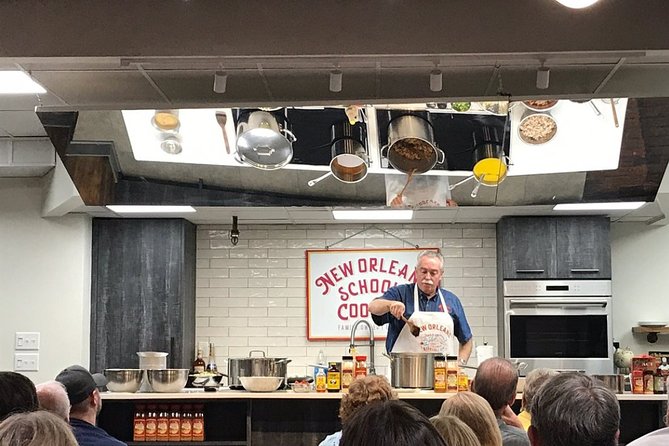 New Orleans Demonstration Cooking Class with Meal - What you actually eat during the two hours
