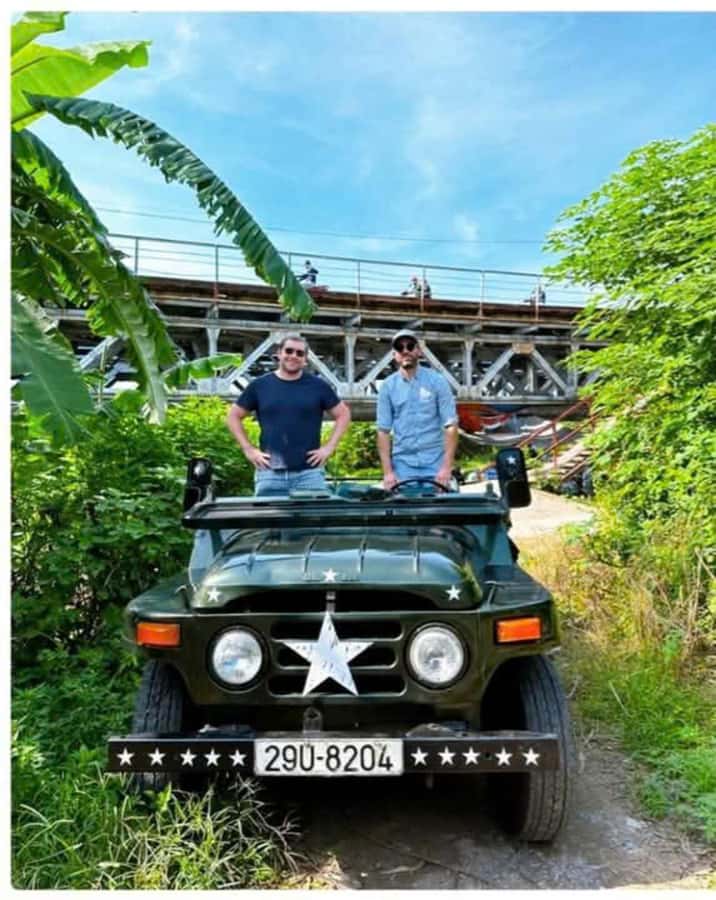Ninh Binh Jeep Adventure: Temples, Lotus, Fishing & Cooking - The final Jeep ride on quiet backroads