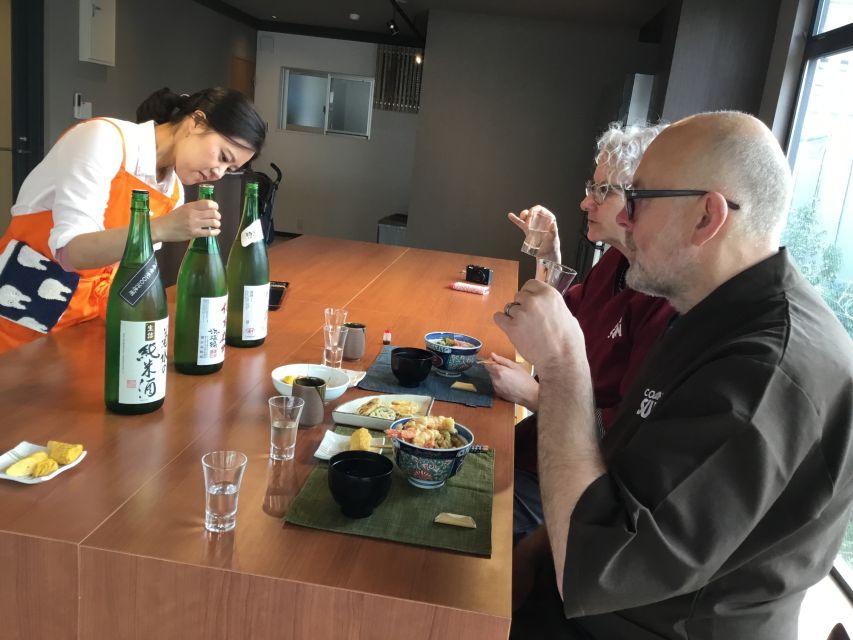 Nishiki Market Food Tour with Cooking Class - Cooking in the studio kitchen