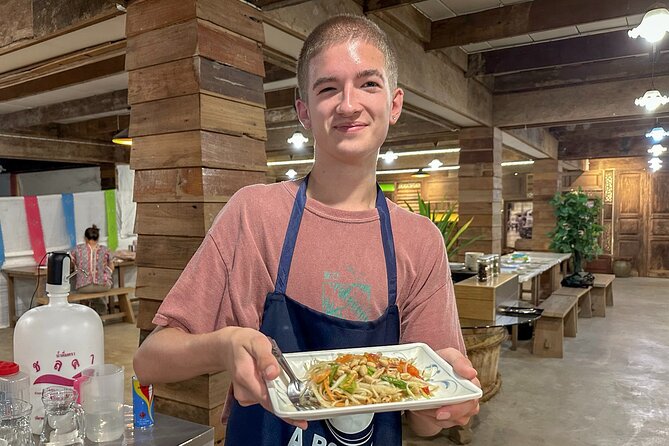 Northern Thai Cooking Experience in Chiangmai - Sitting down to eat what you prepared