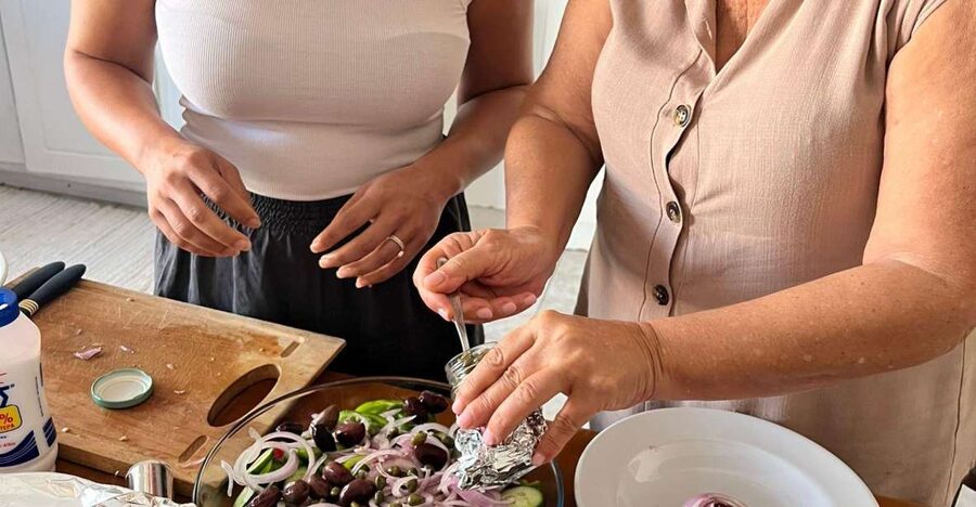 Oia: Greek Cooking Class and Lunch with a Local Grandmother - Preparing four courses, not just watching a demonstration