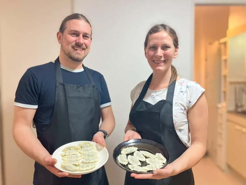 Osaka: Cooking Class Ramen & Gyoza Course in Nanba - One and a half hours of cooking