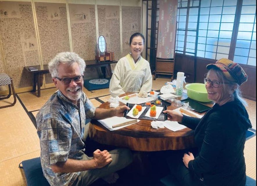 Osaka : Exclusive Tea Ceremony & Wagashi Cooking - The two-hour walk, class, and cooking session