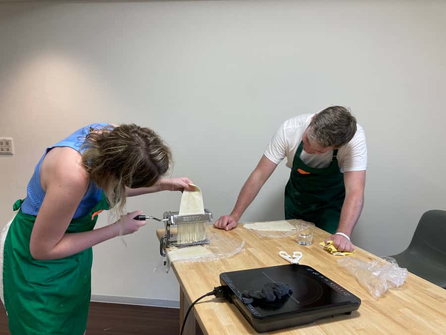 Osaka: Ramen and Gyoza Cooking Class in Dotonbori - Finding Cooking Sun Osaka near Dotonbori