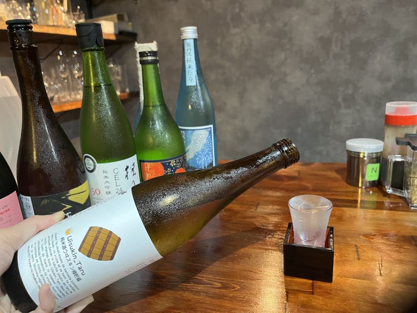 Osaka Sake Tasting with Takoyaki Cooking - What $70 buys you