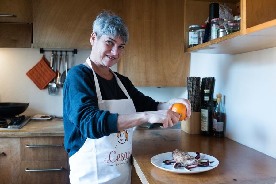 Padua: Cooking Class at a Local's Home - Sitting down to eat your own starter, pasta, and dessert