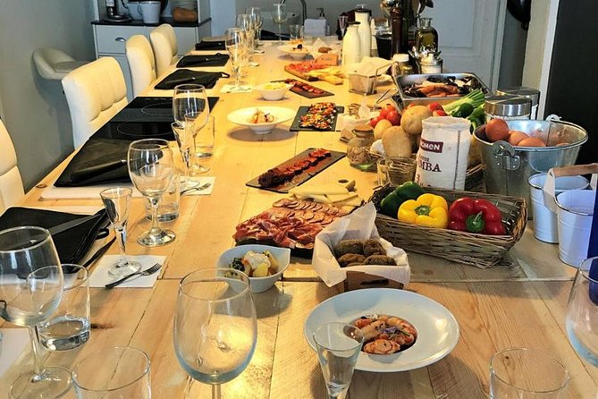 Paella & Tapas Cooking Class in Barcelona - Cooking at Just Royal BCN on Plaça Reial