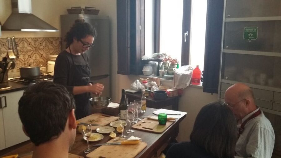 Palermo: Half-Day Cooking Class & Market Tour - Shopping for the meal with Patrizia