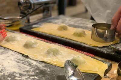 Pasta and Tiramisu Small Group Cooking Class with Wine