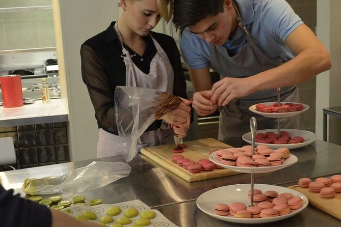 Paris Cooking Class: Learn How to Make Macarons - Making macarons in the Latin Quarter