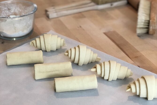 Paris Croissant Small-Group Baking Class with a Chef - Kneading dough and learning the basic method