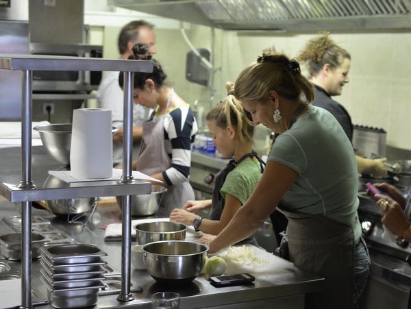 Paris: Full-Day Cooking Class, Market Tour and Lunch - Turning market ingredients into a French menu