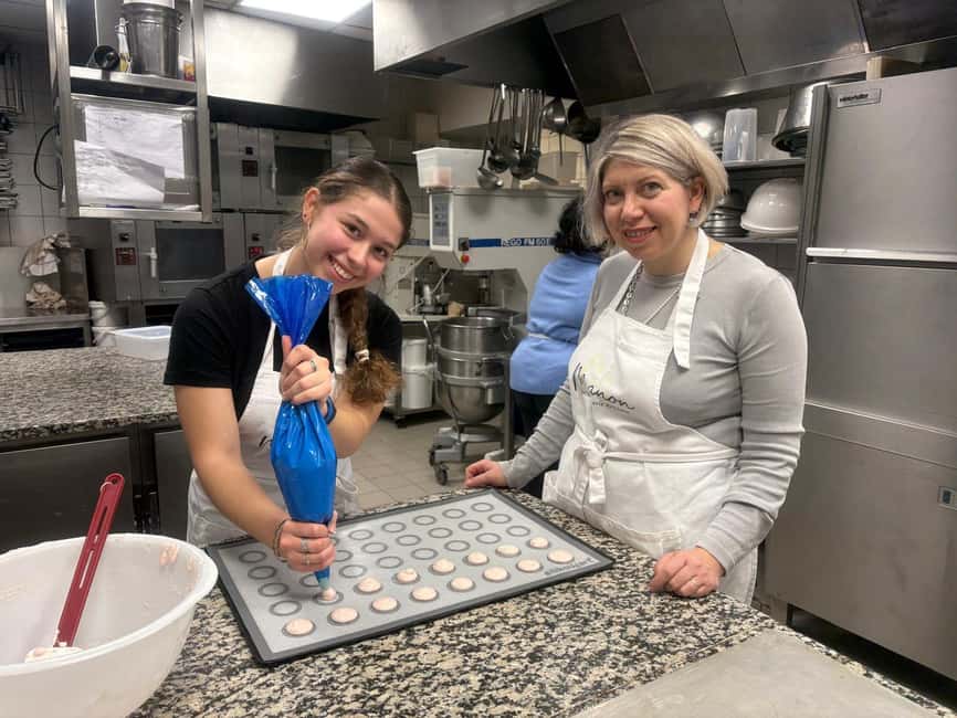 Paris: Macaron Baking Class - Mixing, piping, and baking your own shells