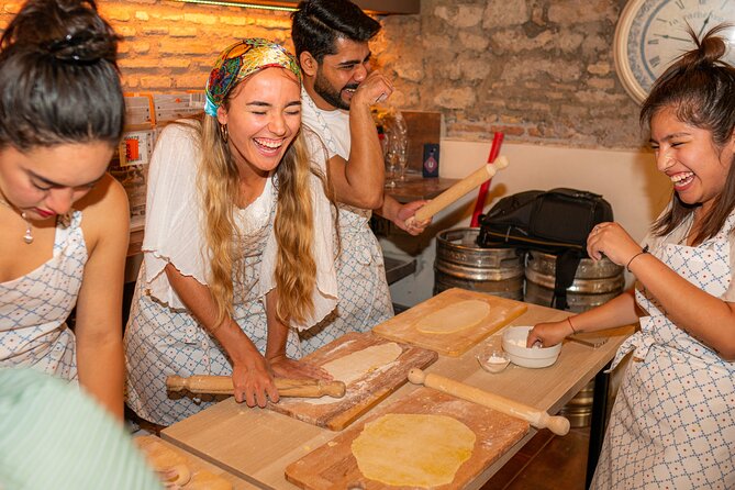 Pasta and Tiramisu Cooking Class Near the Colosseum - Eating what you cooked with wine and limoncello