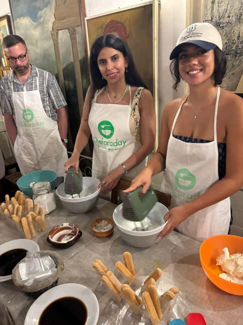 Pasta and tiramisù Cooking class with Wine at Piazza Navona - Wine, limoncello, and the meal you helped create