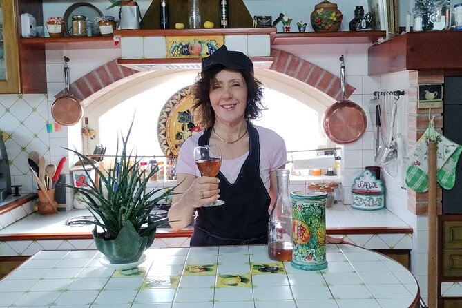 Pasta Class Cook Traditional -Sciacca-Wine included-Shuttle extra - Aperitivo, wine, and the meal you made