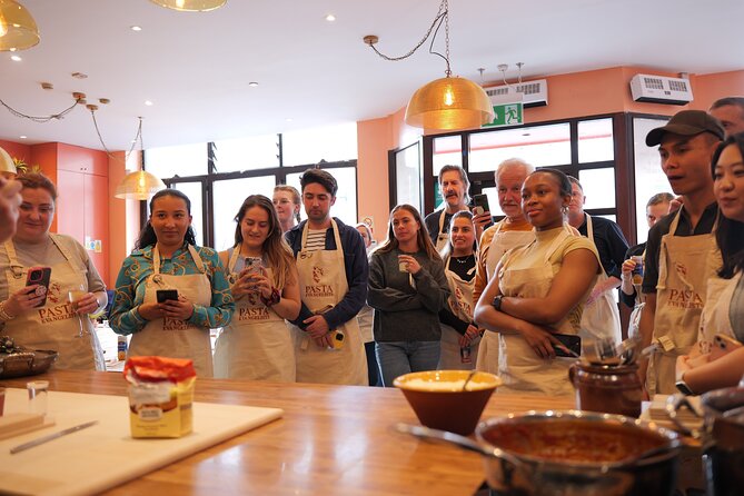 Pasta Making with Unlimited Prosecco in London's West End - Antipasti and Prosecco set the tone