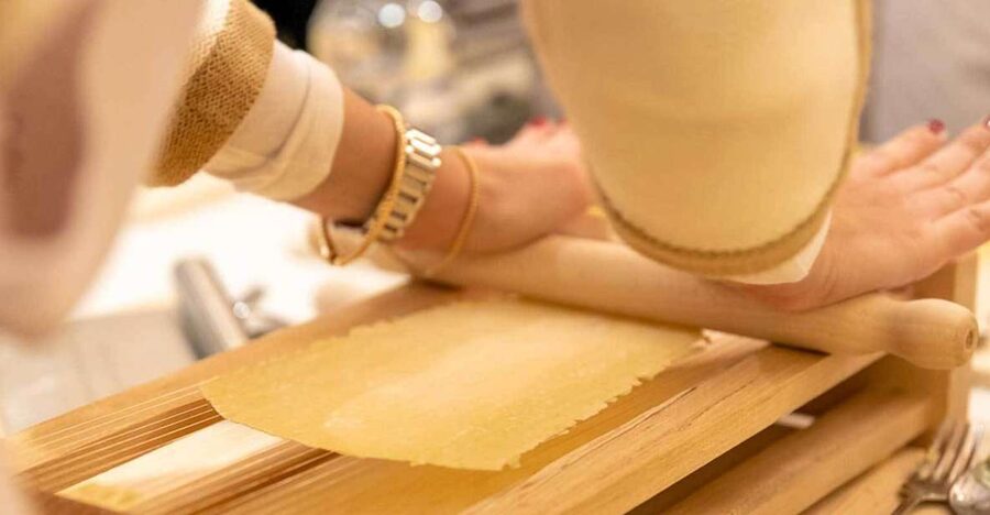 Pescara: Authentic Cooking Class at a Local's Home - The meal at Stefania’s family table