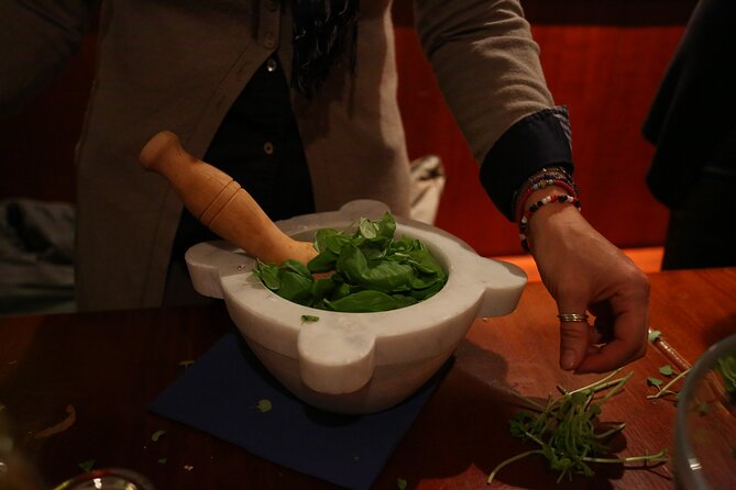 Pesto Experience, Cooking Classes, Wine Tasting in Sestri Levante - Eating what you make